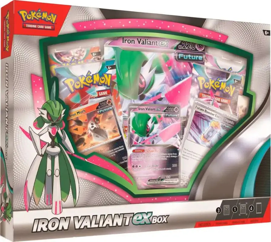 Pokemon TCG: Iron Valiant ex Box