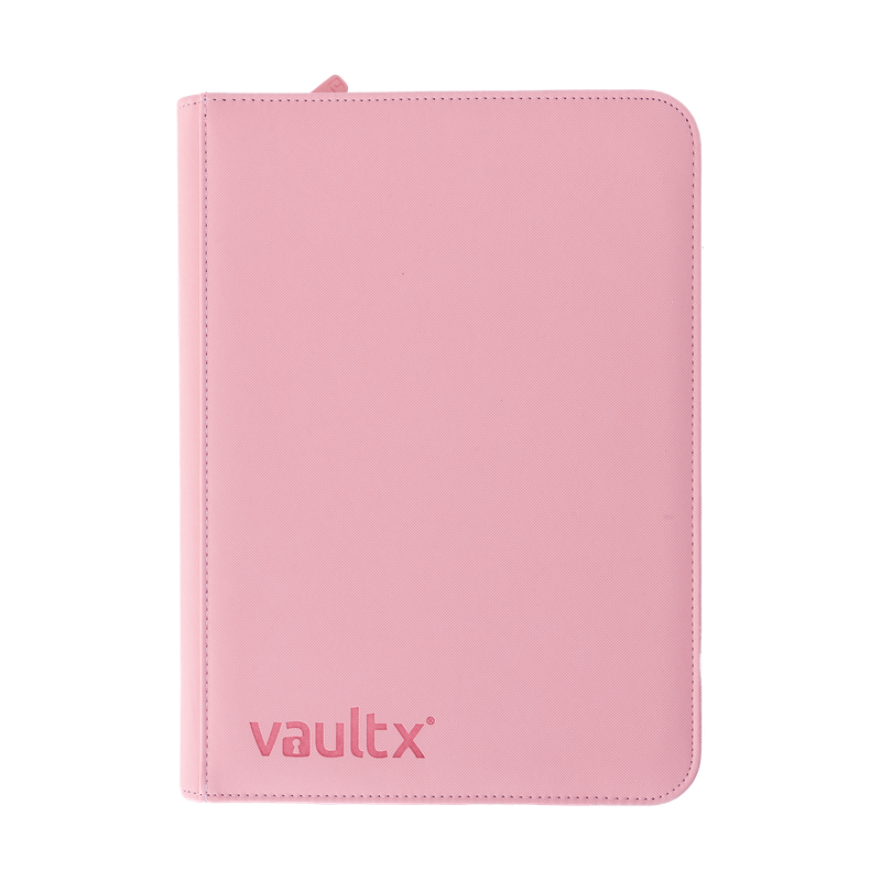 Vault X: ExoTec 9-Pocket Zip Binder (Just Pink)