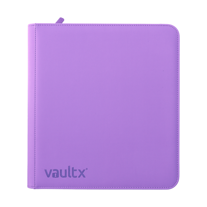 Vault X: ExoTec 9-Pocket Zip Binder (Just Purple)