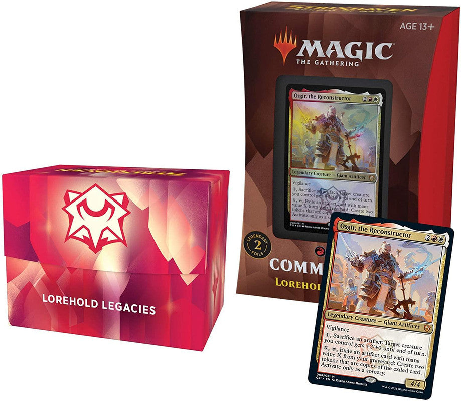 Magic the Gathering: Strixhaven Lorehold Legacies Commander Deck