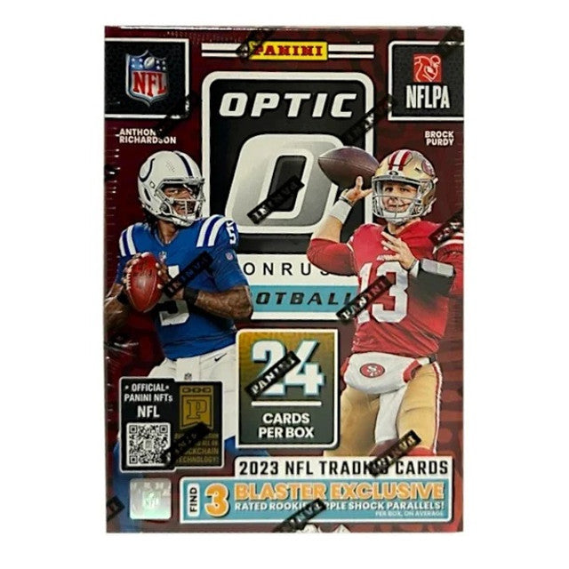 2023 Panini Donruss Optic Football 6-Pack Blaster Box (Purple Shock)