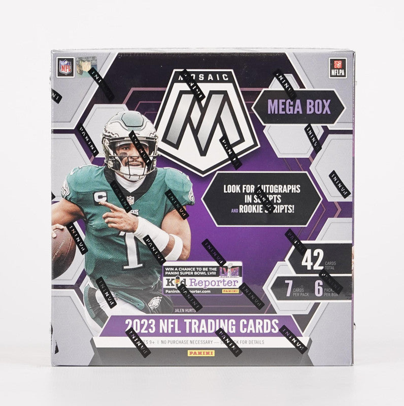 2023 Panini Mosaic Football Mega Box (Red)