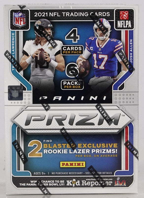 2021 Panini Prizm Football Blaster Box (Lazer Prizms!)