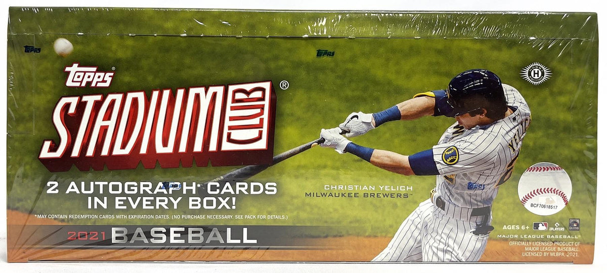 2021 Topps Stadium Club Baseball Hobby Box