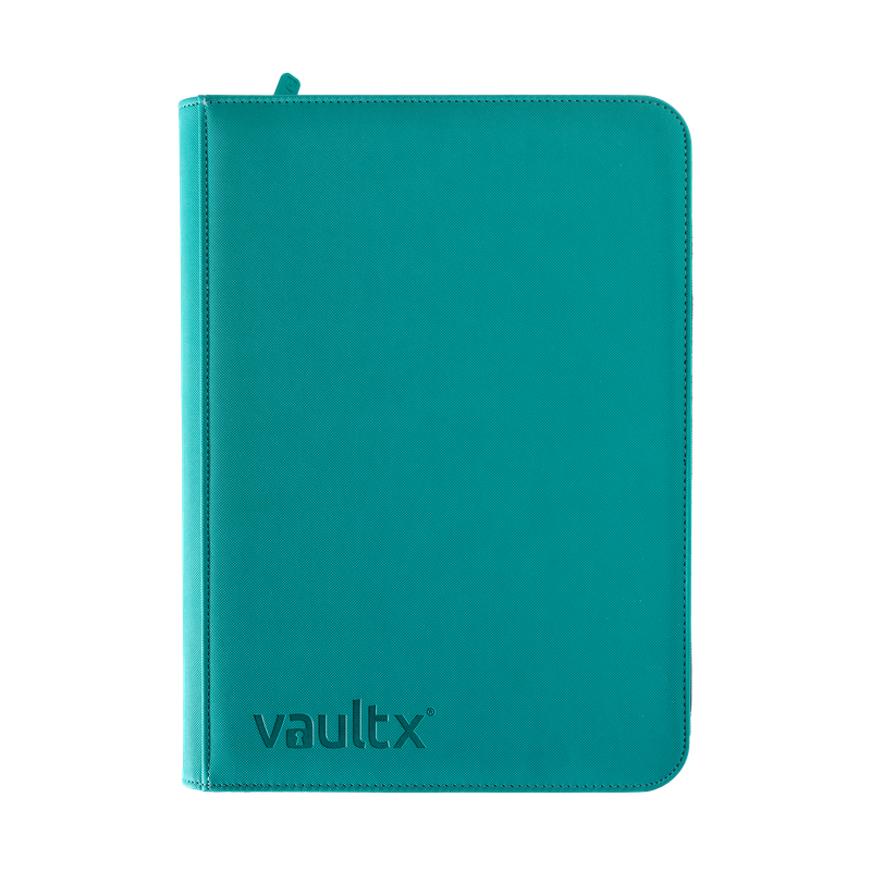 Vault X: ExoTec 9-Pocket Zip Binder (Teal)