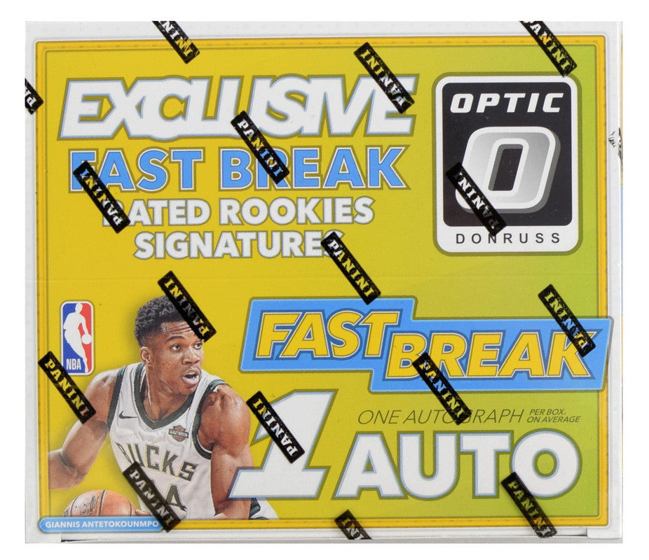 2017/18 Panini Donruss Optic Fast Break Basketball Box