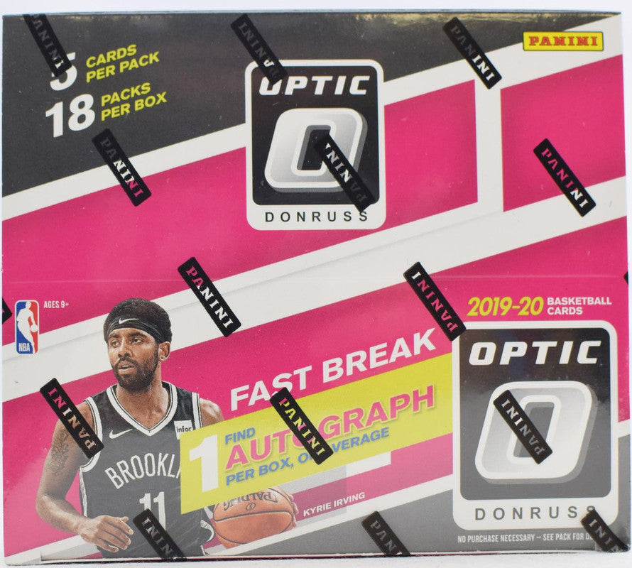 2019/20 Panini Donruss Optic Fast Break Basketball Box