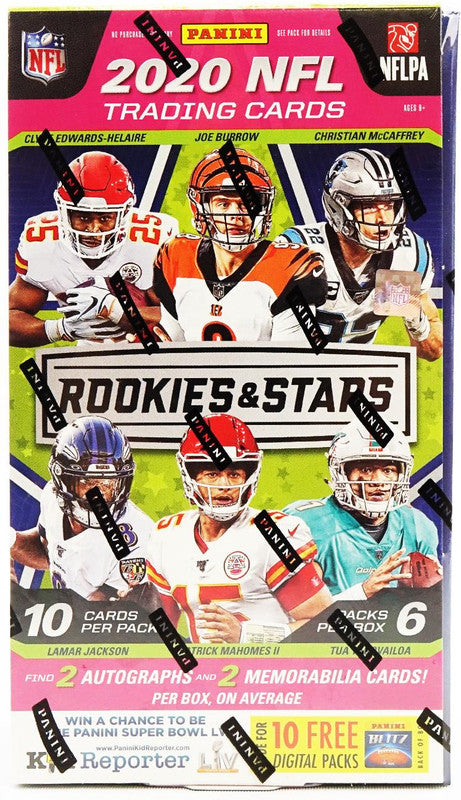 2020 Panini Rookies &amp;amp; Stars Football Hobby Box