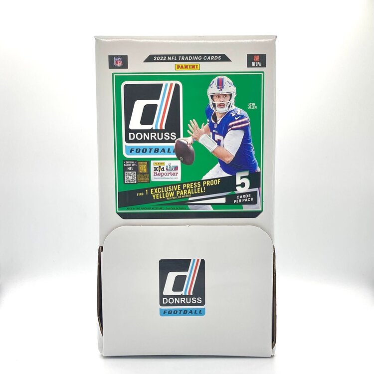 2022 Panini Donruss Football Gravity Feed Box