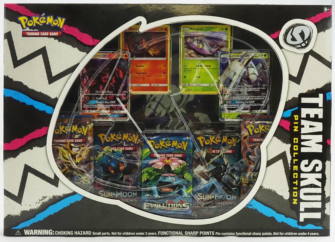 Pokemon TCG: XY -  Team Skull Pin Collection