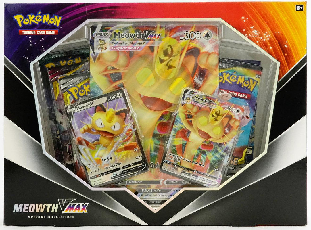 Pokemon TCG: Meowth VMAX Special Collection