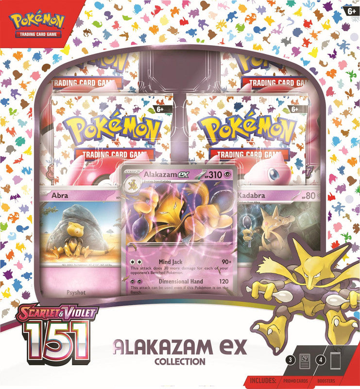 Pokemon TCG: Scarlet and Violet - 151 Alakazam ex Box