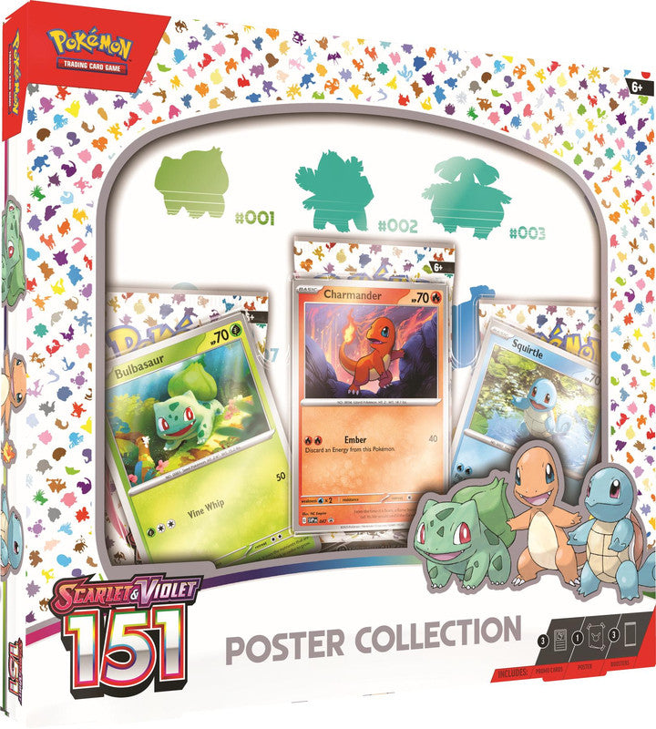 Pokemon TCG: Scarlet and Violet - 151 Poster Collection Box