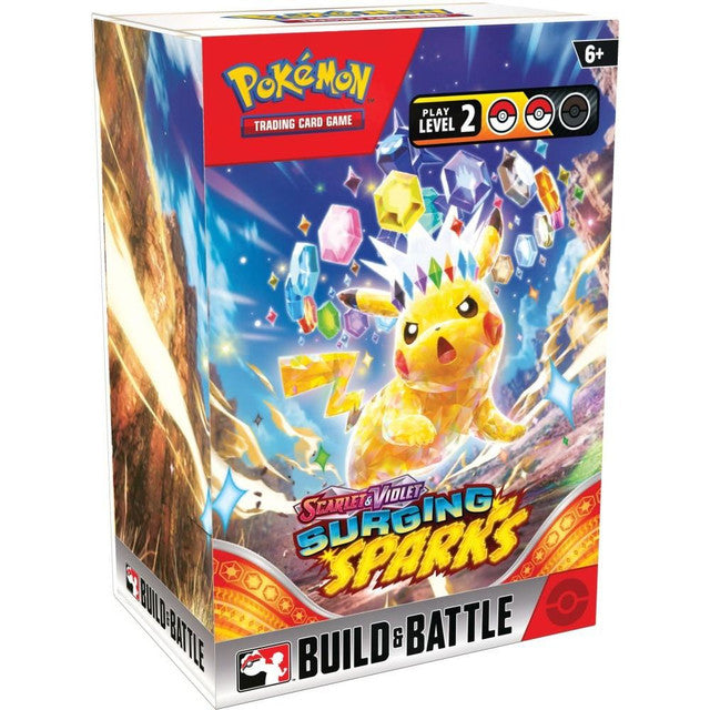 Pokemon Scarlet and Violet: Surging Sparks Build and Battle Kit