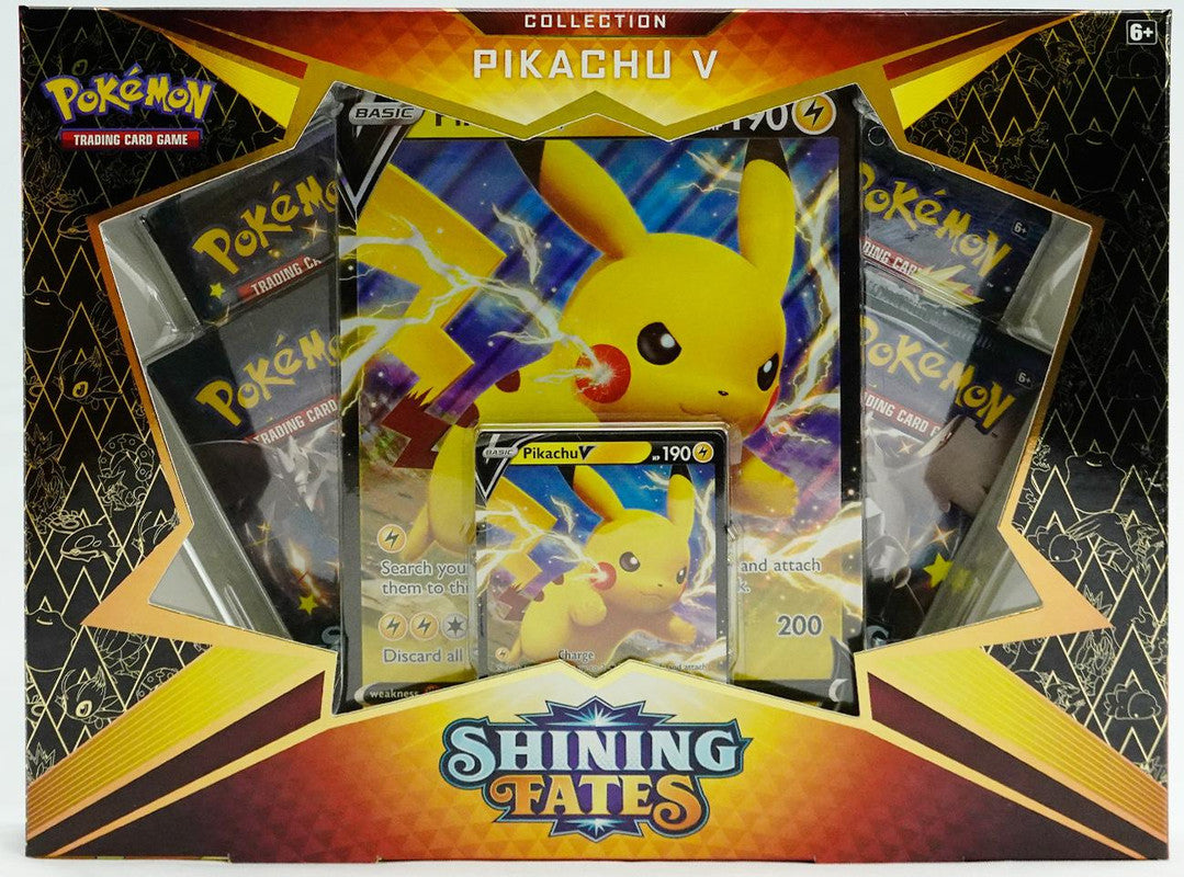 Pokemon TCG: Sword and Shield - Shining Fates Pikachu V Collection Box