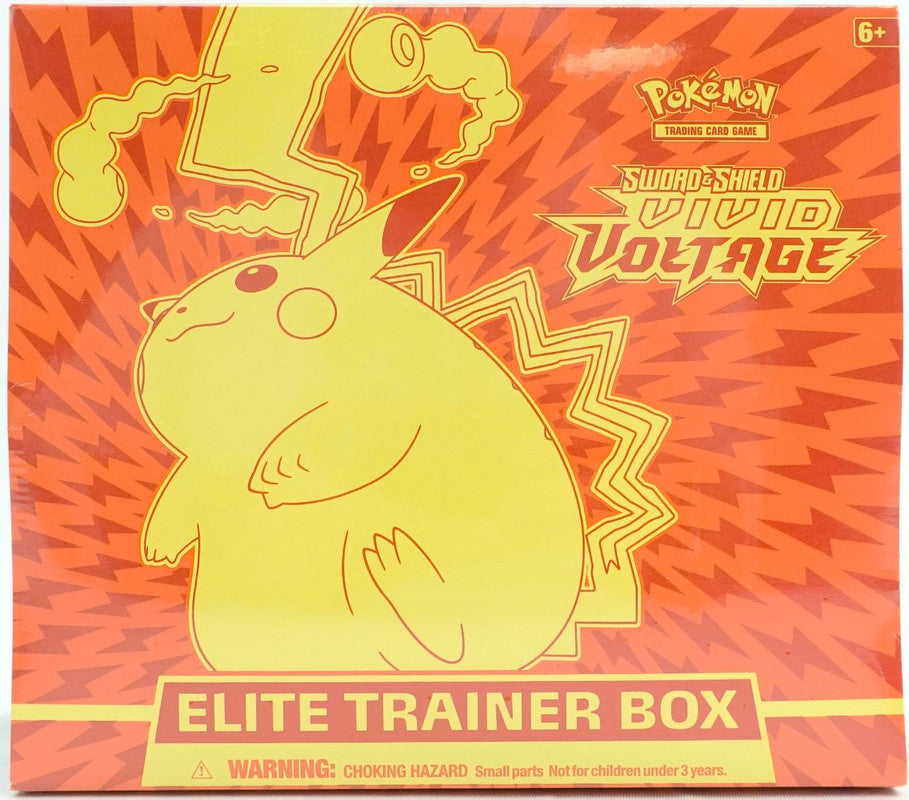 Pokemon TCG: Sword and Shield - Vivid Voltage Gigantamax Pikachu Elite Trainer Box