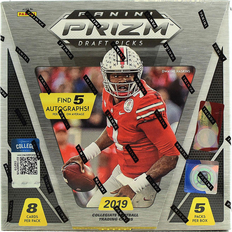 2019 Panini Prizm Draft Picks Football Hobby Box