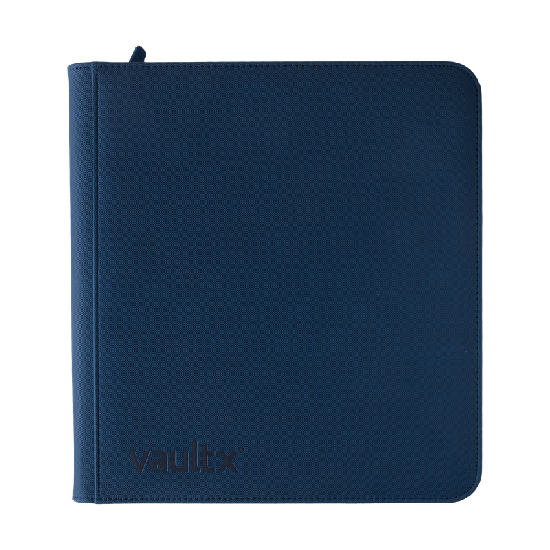 Vault X: ExoTec 12-Pocket Zip Binder (Royal Blue)