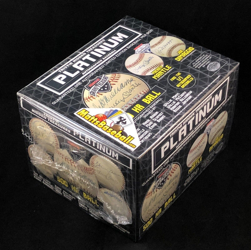 2022 Tristar Hidden Treasures Autographed Baseballs Platinum Edition Box