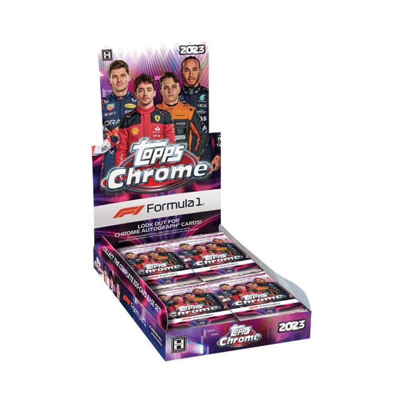 2023 Topps Chrome F1 Formula 1 Racing Hobby Box