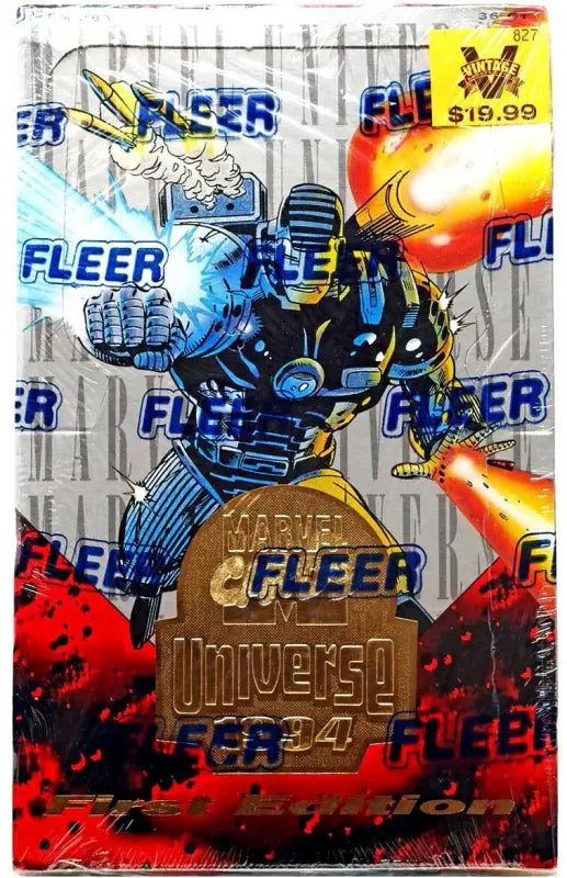 1994 Fleer Marvel Universe 1st Edition Hobby Box (War Machine)