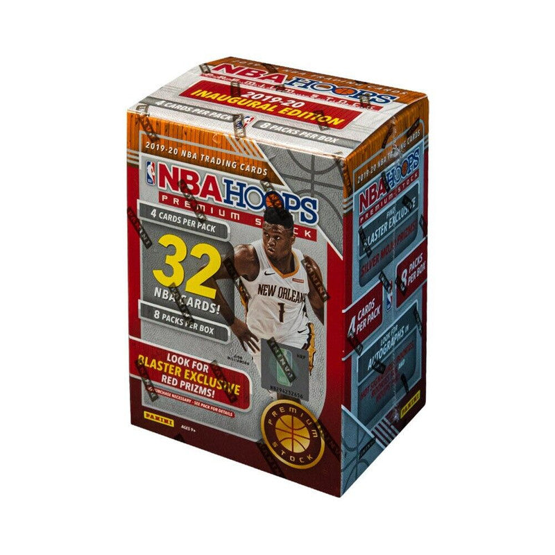 2019-20 Panini Hoops Premium Stock Basketball Blaster Box