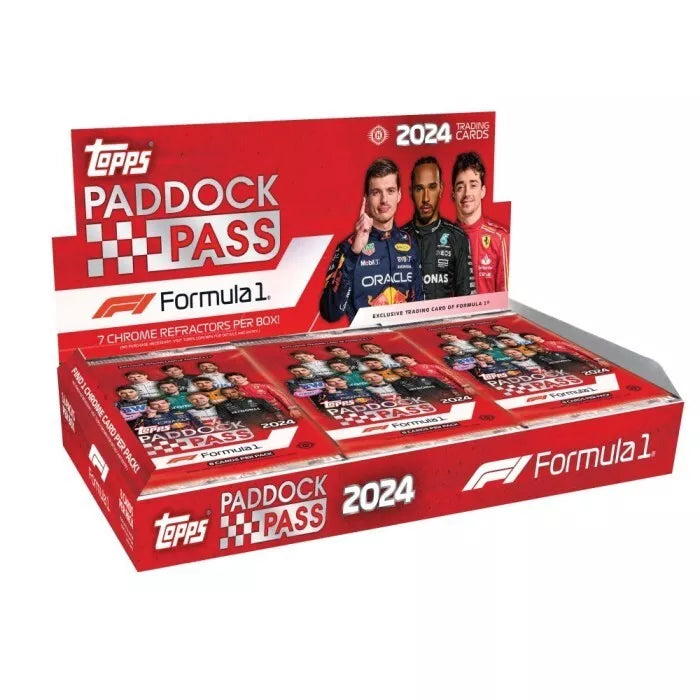 2024 Topps Paddock Pass F1 Formula 1 Hobby Box