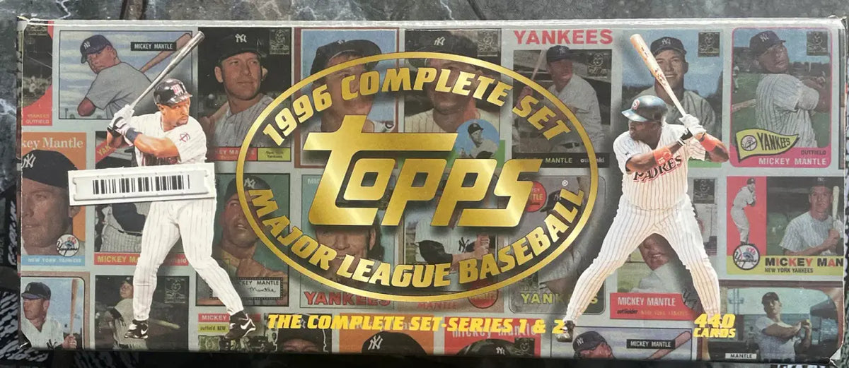 1996 Topps Major League Baseball Series 1 and 2 Complete Set