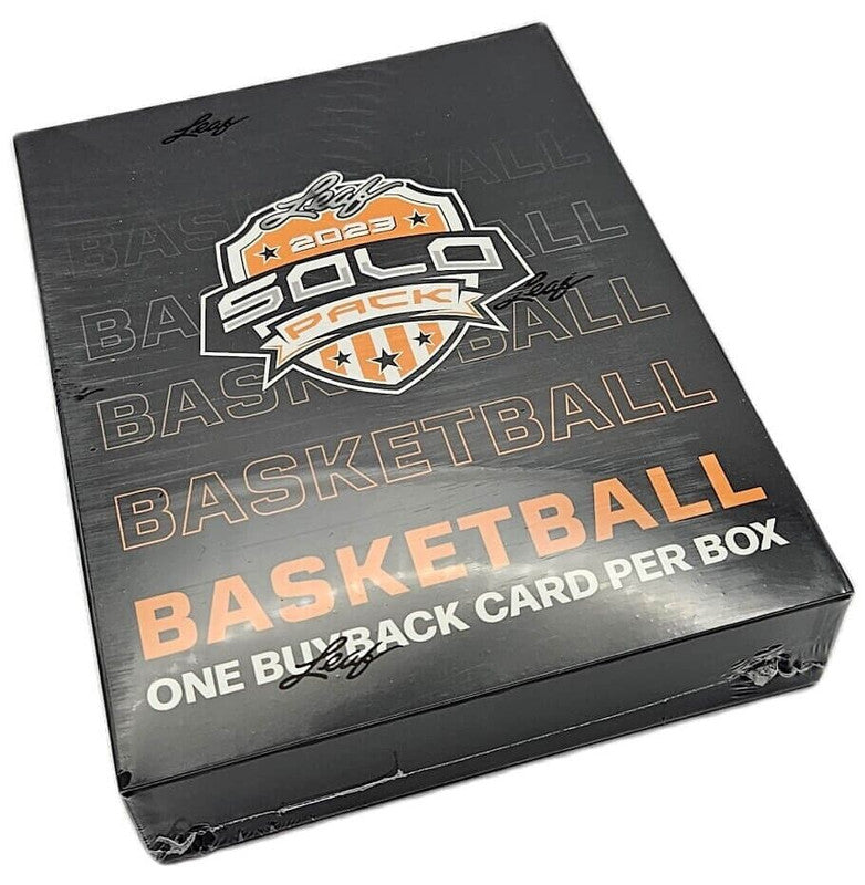 2023 Leaf Solo Pack Basketball Edition Box