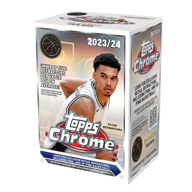 2023/24 Topps Chrome Basketball Value Box (SALE)