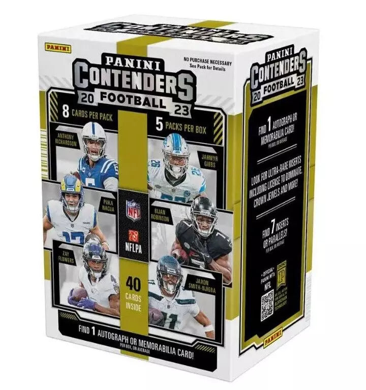 2023 Panini Contenders Football 5-Pack Blaster Box