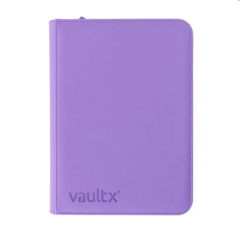 Vault X: ExoTec 9-Pocket Zip Binder (Just Purple)