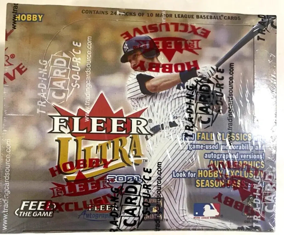 2001 Fleer Ultra Baseball Hobby Box