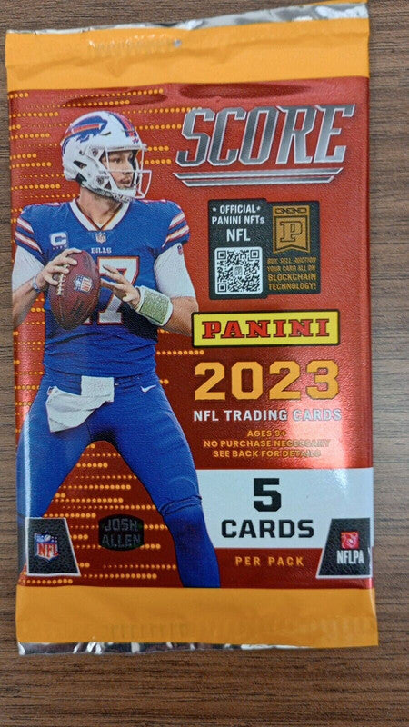 2023 Panini Score Football Gravity Feed Pack