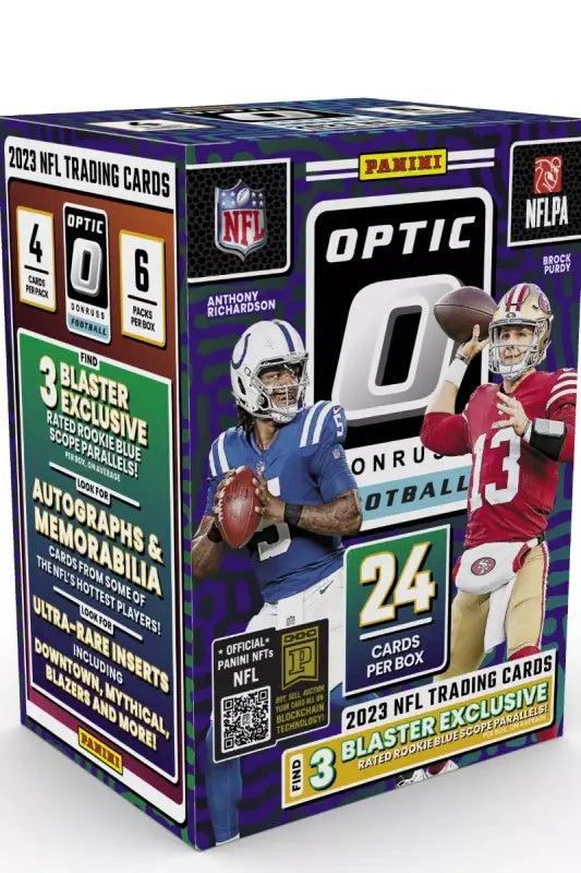 2023 Panini Donruss Optic Football Hobby Blaster (Blue Scope)