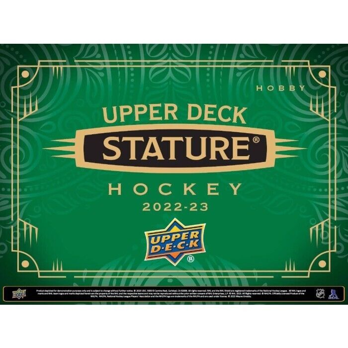 2022/23 Upper Deck Stature Hockey Hobby Box