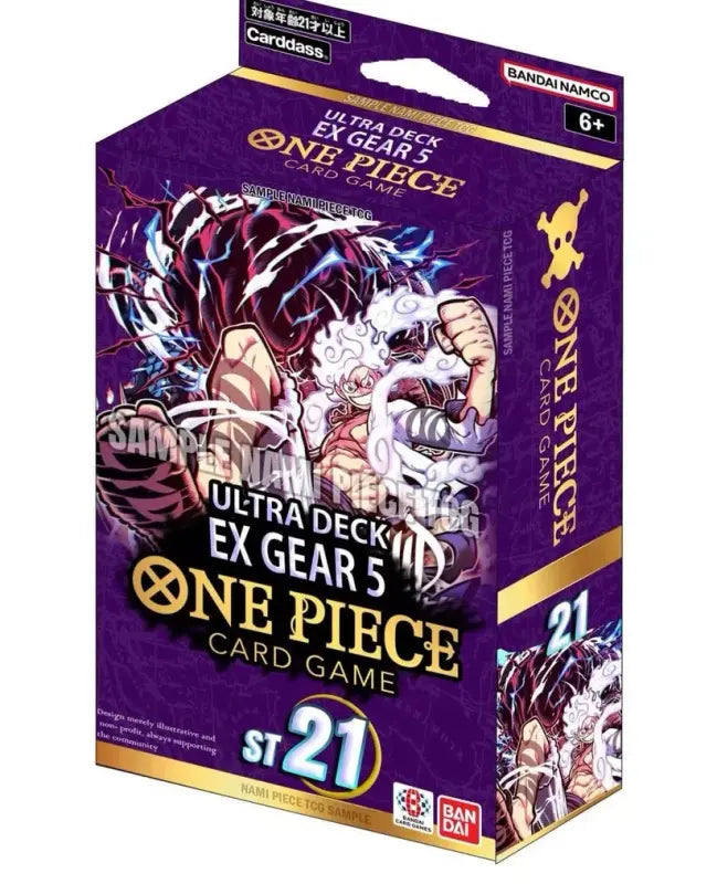 One Piece TCG: Luffy Gear 5 Ultra Starter Deck (ST-21) (PRE-ORDER)