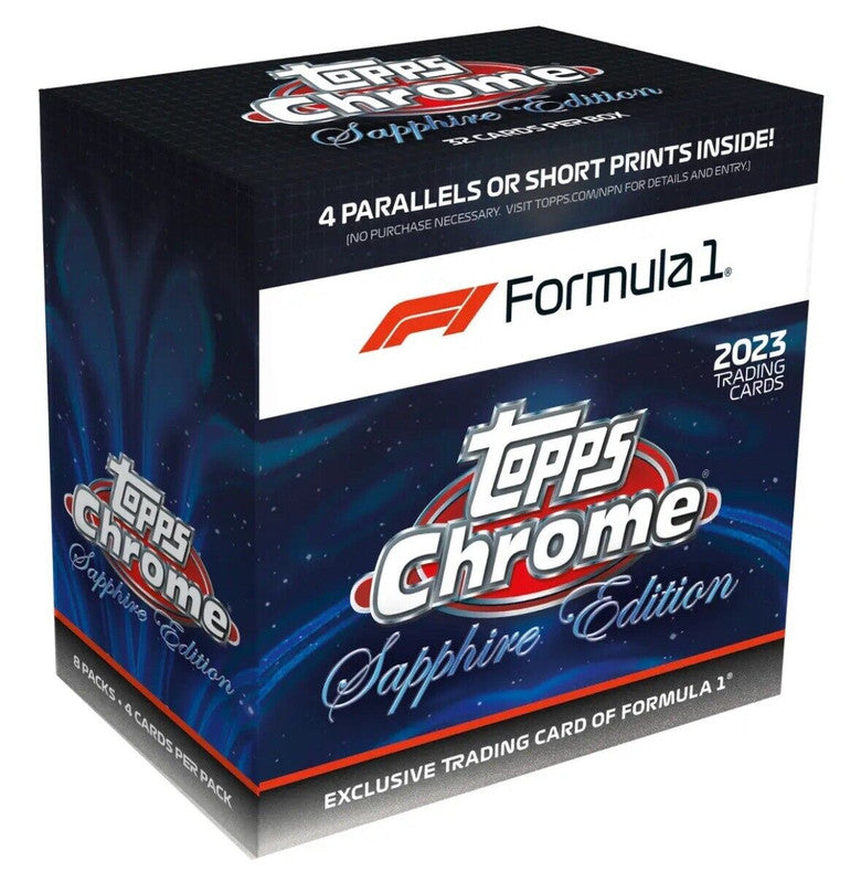 2023 Topps Chrome F1 Formula 1 Sapphire Edition Box