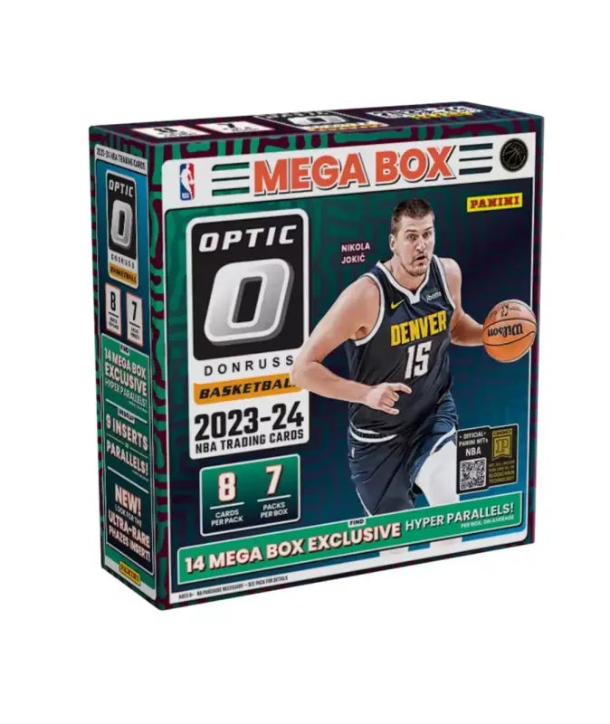 2023/24 Panini Donruss Optic Basketball Mega Box (Hyper Pink Prizms)