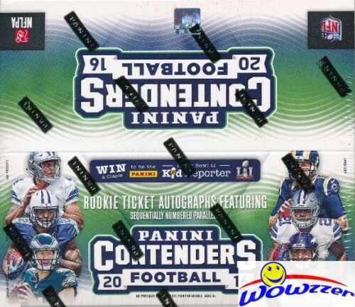 2016 Panini Contenders Football 24ct Retail Box