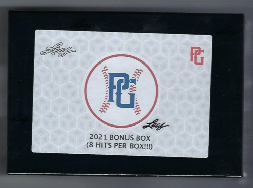 2021 Leaf Perfect Game Baseball Bonus Box