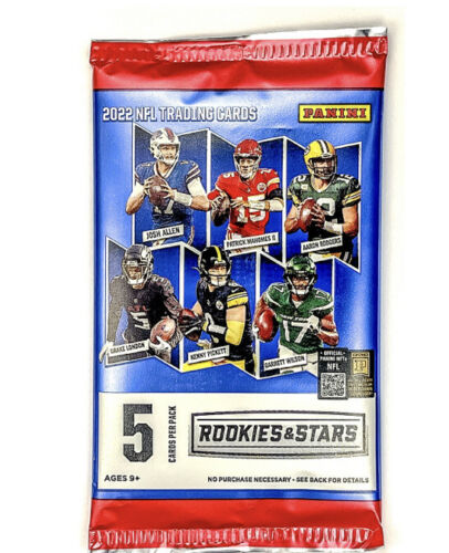 2022 Panini Rookies &amp;amp; Stars Football Gravity Feed Pack