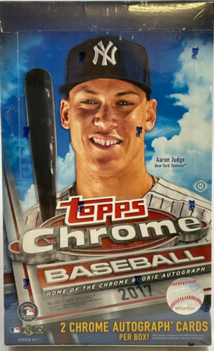 2017 Topps Chrome Baseball Hobby Box