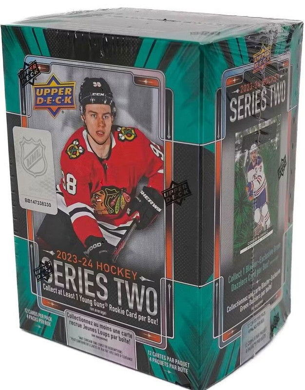 2023/24 Upper Deck Series 2 Hockey 4-Pack Blaster Box