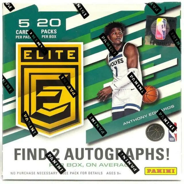 2020/21 Panini Donruss Elite Basketball Hobby Box