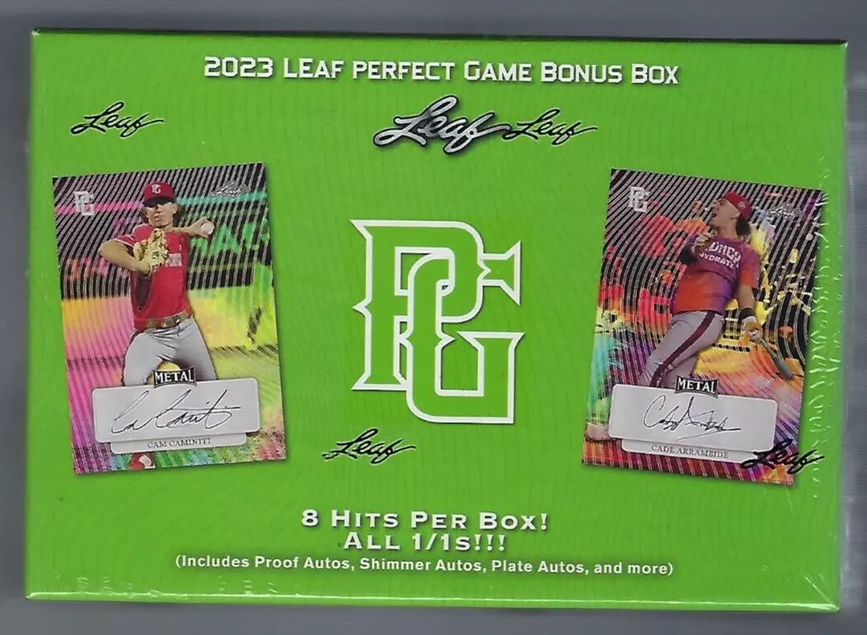 2023 Leaf Perfect Game Baseball Bonus Box (SALE)