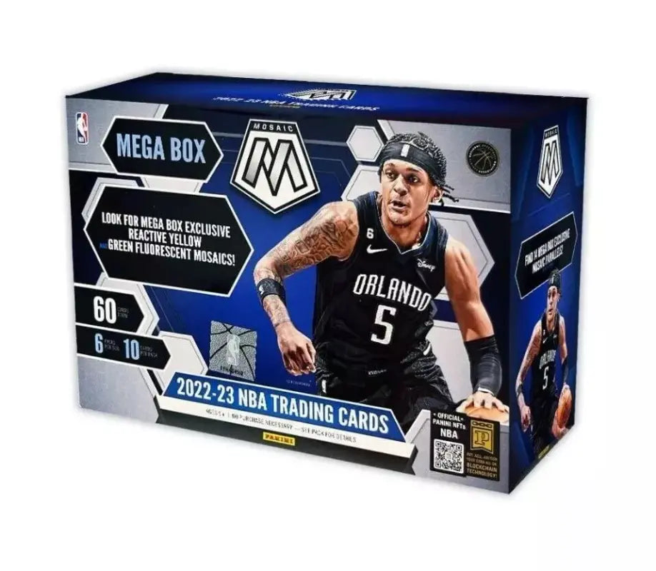 2022/23 Panini Mosaic Basketball Mega Box (Yellow &amp;amp; Green Mosaics!)