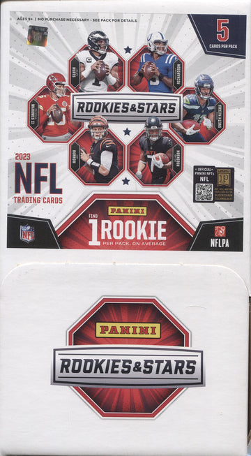 2023 Panini Rookies and Stars Football Gravity Feed Box