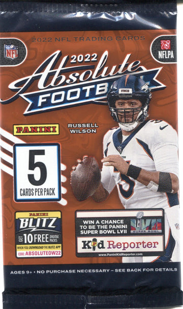 2022 Panini Absolute Football Gravity Pack