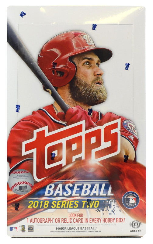 2018 Topps Series 2 Baseball Hobby Box